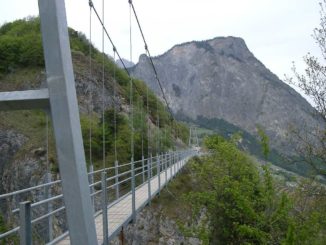 La passerelle de Farinet